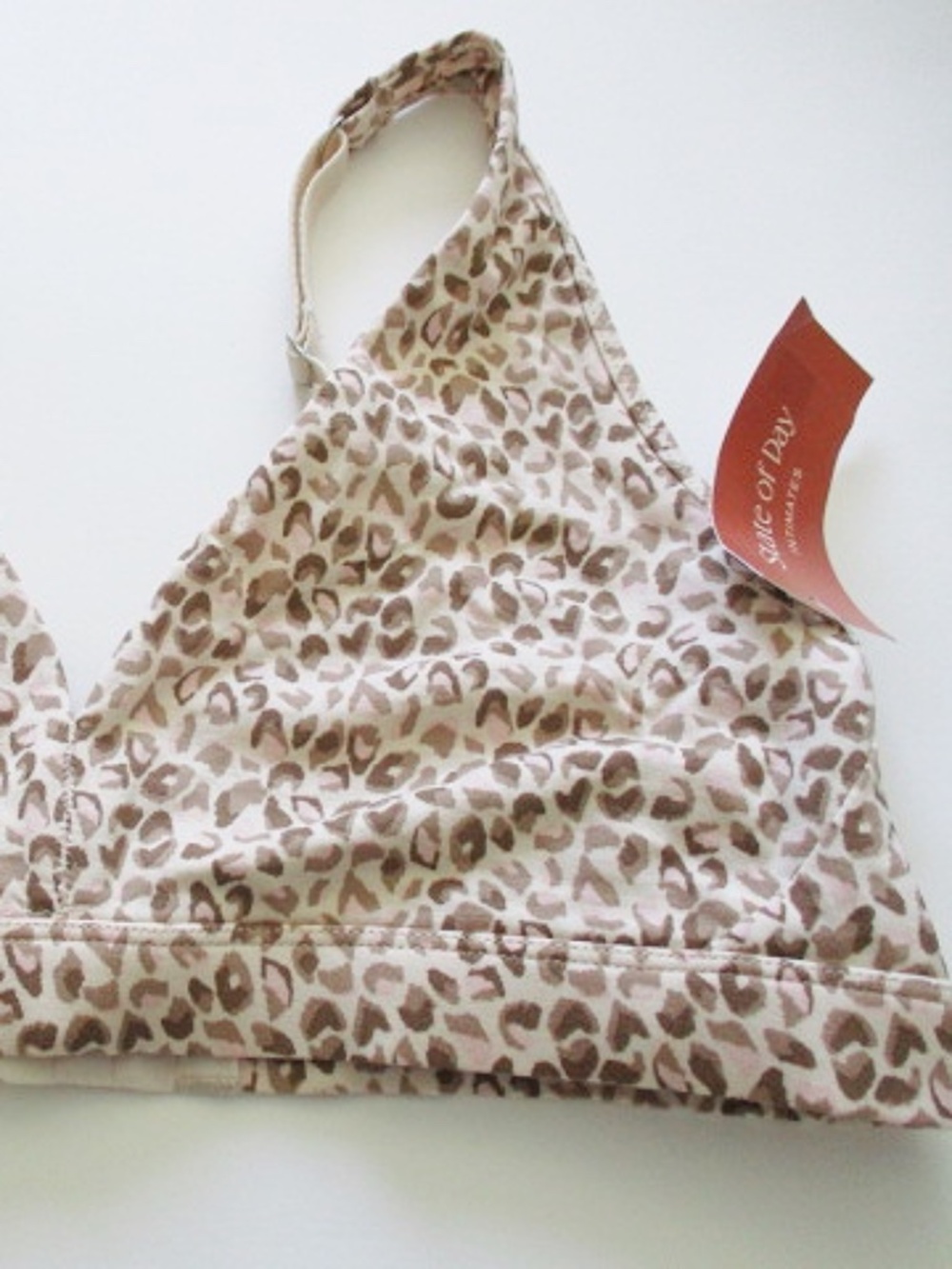 STATE OF DAY -Women's Bralette In Multi Animal Print - L